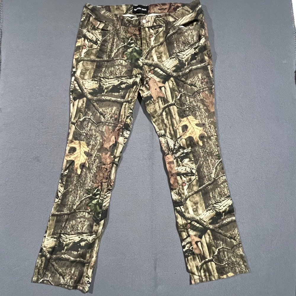 Mossy Oak‎ Womens Camouflage Pants Size 14 Outdoor Hunting Casual Jeans